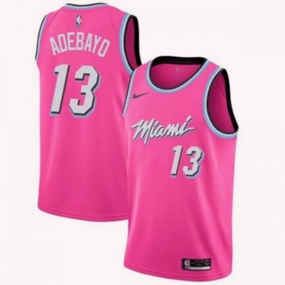 pink jersey nba